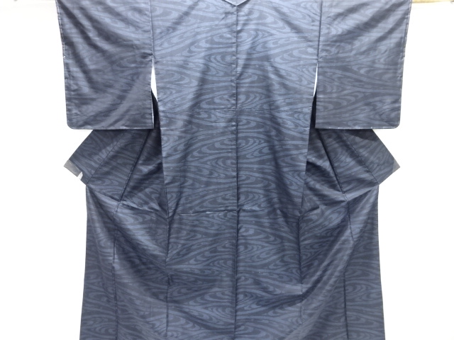 JAPANESE KIMONO / DORO OSHIMA TSUMUGI / UNUSED / WOVEN STREAM